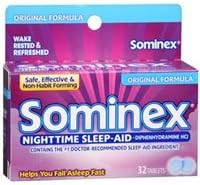 Sominex Night Time Sleeping Aid Tablets Original Formula, 16 Tabs by Sominex
