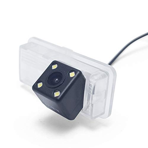 FEELDO Car Backup Rear View Camera with LED for Toyota Land Cruiser 120 Prado 2002~2010 Old Reiz