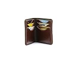 Saddleback Leather Co. Medium Full Grain Leather Bifold ID Window Wallet for Men Includes 100 Year Warranty