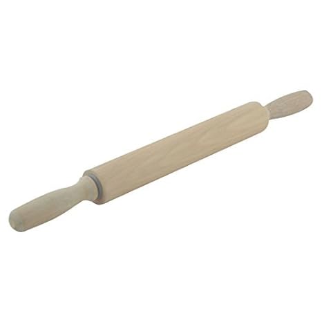 DealMux Holz Küche Dumpling Wrapper Mehl Gebäck Maker Rolling Pin-Stick 42cm Lange