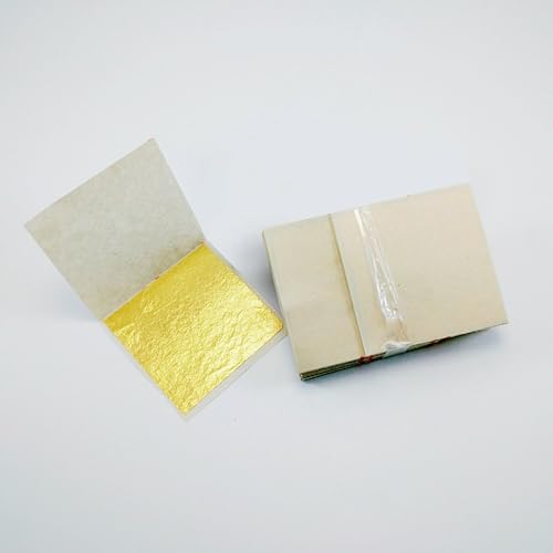 Traditional Thailand x 24K Gold Spa – Cosmetic Grade for Facial Masks & Spa Treatments, Size 4x4cm (10 sheet)