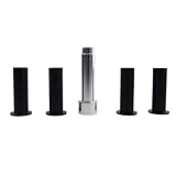 TIKSCIENCE Door Hinge Bushing Kit, Fit for 1986-2006 Jeep Wrangler, Bushings Repair Set Including Removal Tool - Mounting Pin, ABS Plastic and Aluminum Alloy Smooth Burr-Free
