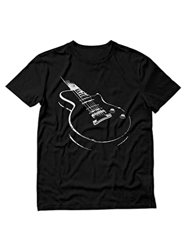 Tstars Guitar Shirt Men Music Guitarist Band Rock Player Black XXX-Large at Amazon