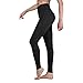 Occffy Workout Leggings for Women High Waisted Gym Legging Yoga Pants Tummy Control Pantalones de Mujer Black