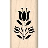 Stamps by Impression Tulip Rubber Stamp .75 x 1.25 Block