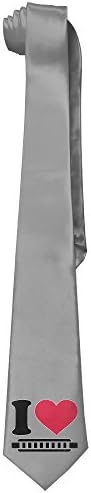 I Love HARMONICA Music Men's TinyTie Neckties