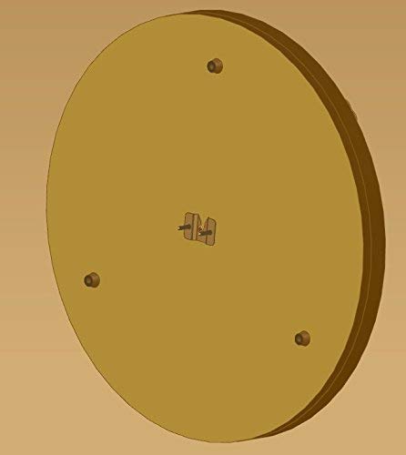 TenCloud 10 Pieces Wall Steel Bracket and Screws Hardware Kit Replacement for Mounting Dartboard