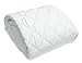 BabyDoll Bedding Fitted Waterproof Cradle Mattress Protector,18x36, white