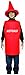 Rasta Imposta Lightweight Ketchup Children's Costume, 7-10, Red