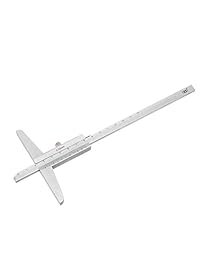 uxcell Depth Vernier Caliper   Calibre de micrometro (0.001 in, resolución)
