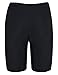 Hilor Women's Swim Shorts High Waisted Swimsuit Bottoms UV Tummy Control Swim Biker Shorts Black