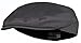 Ted and Jack - Street Easy Traditional Solid Cotton Newsboy Cap (Large, Charcoal Grey)