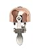 Crane Bike Bell E-Ne Bicycle Bell, Made in Japan for Road Bikes or Mountain Bikes, Fits All Handle Bar Sizes & Types (Polished Copper)