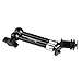 SMALLRIG Articulating Rosette Arm Max 11'' Long with Cold Shoe Mount & Standard 1/4