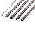 CocoStraw 4 WIDE Stainless Steel Straws + Straw hole LID Extra LONG 30 oz Fits Yeti Tumbler Rambler Cups Brand Drinking Straw (4 WIDE straws + Straw Lid)