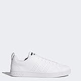 adidas NEO Men's Advantage Clean VS Lifestyle Tennis Shoe,White/White/Collegiate Navy,9.5 M US