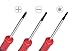 TEKTON 2977 Phillips, Flat and Star Precision Screwdriver Set, 9-Piece