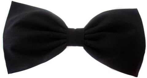 Large Black Timeless Hair Bow (Alligator Clip)