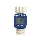 P3 Save A Drop Water Flow Meter | Measure Gallon Usage From an Outdoor Garden Hose | Helps Conserve Water