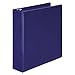 Wilson Jones (W368-44NBL) 3-Ring View Binder, 2-inch Rings, 11 inches x 8 1/2 inches, Dark Blue