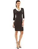 PattyBoutik Women's 2 in 1 Style Inset Stretch Dress