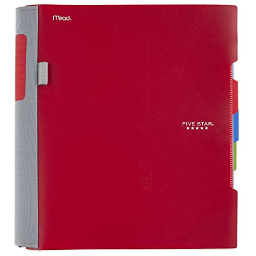 Five Star Advance Spiral Notebooks, 3Subject, College Ruled Paper, 11