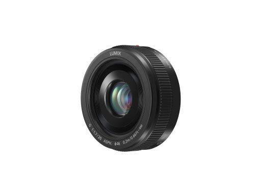 Panasonic LUMIX G 20MM F1.7 II ASPH LENS H-H020AE-K for MIRRORLESS MICRO FOUR THIRDS - International Version (No Warranty)