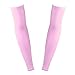 Elixir Arm Cooler Cooling Sleeves UV Protective Compression Arm Sleeves, 1 Pair, Pink
