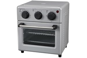 OUNIN Electric 9L Outdoor Oven with Grill, 800W 4 in1 Air Fryer Oven with Bake, Convection Bake, Grill, Broil and Warm Option