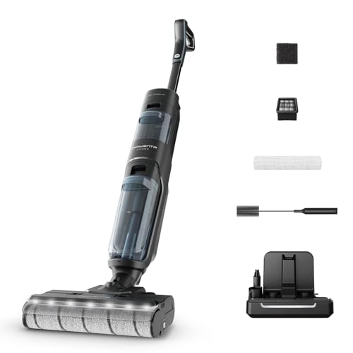 Rowenta X-Clean 5 kabelloser Akku-Nass-Trockensauger, selbstreinigend, nur 1,1 kg in der Hand, Sprachassistenz, LED-Anzeige, 170 Watt, 50 Min. Laufzei