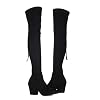 ShoeN-Tale-Womens-Chunky-Heel-Back-Zipper-Sexy-Pointed-Toe-Over-The-Knee-Thigh-High-Boots