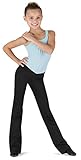 Bloch Girl's V-Front Comfort Durable Jazz Pants