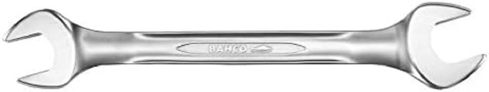 Bahco 6Z-5/16-11/32 15 Degree Angled SW Double Open End Wrench, Silver, 5/16 x 11/32-Inch