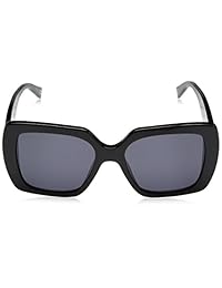 anteojos de sol marc jacobs 230   S 0 NS8 negro con purpurina   IR gris lentes de PZ azul