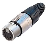 Neutrik 5 pin Female Connectors NC5FX