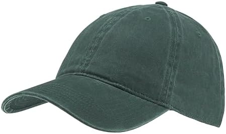 CYGTE Oversize XXL Vintage Washed Cotton Plain Baseball Caps