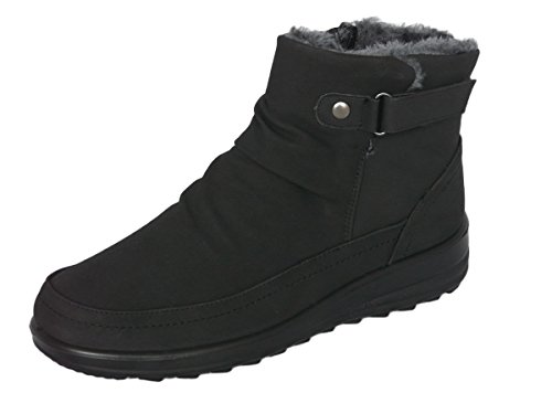 ladies cushion walk ankle boots