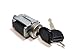 PT Auto Warehouse ILC-286L - Ignition Lock Cylinder with Keys - with Lock Sensor (Replaces 25832354, 12458191, 12533953, 15822350)