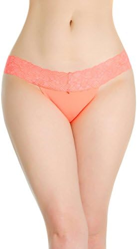 Metro Outfit Womens Fancy Thong (Medium, Orange)