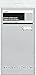 Silver Solid Rectangular Plastic Table Cover (54