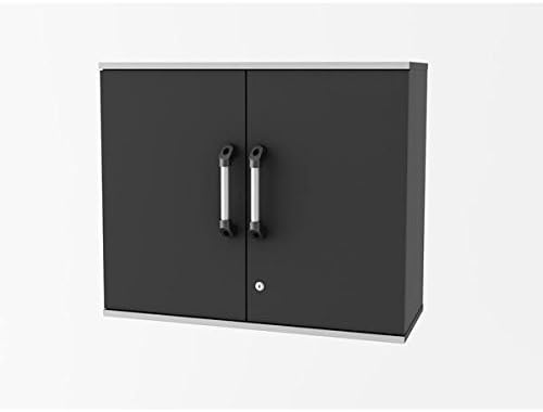 Altra SystemBuild Boss Steel Grey Wall Cabinet, 7445059COM