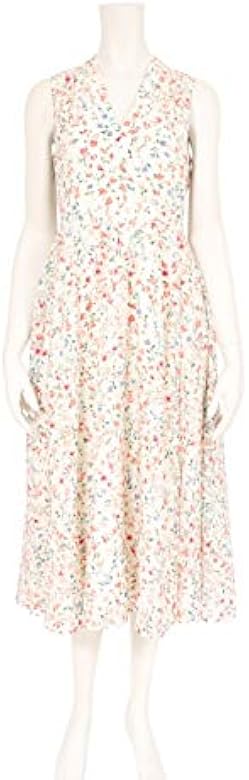 Amazon ケイト スペード Kate Spade Mini Bloom Burnout ワンピース 花柄 レーヨン 白 マルチカラー Njmu8454 中古 ワンピース チュニック 通販