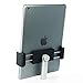 Metal Tablet Tripod Mount - iPad Compatible Holder Tripod Mount - Use Your Tripod And This Spring Tight Mount To Hold All Tablets Up To 10 Inches