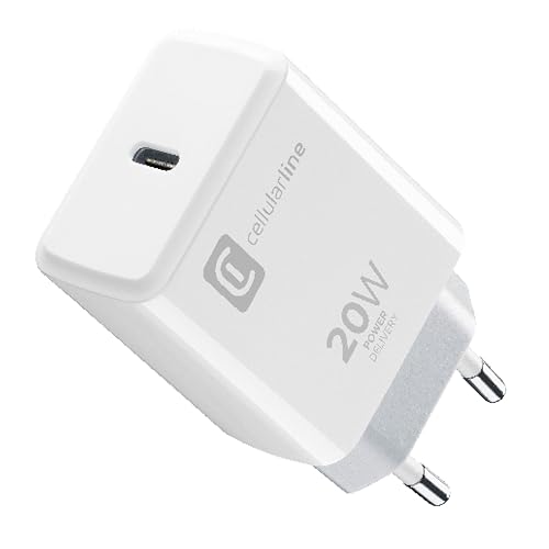 Cellularline | Netzwerk-Ladegerät | 20-W-USB-C-Netzladegerät... en promo sur Amazon