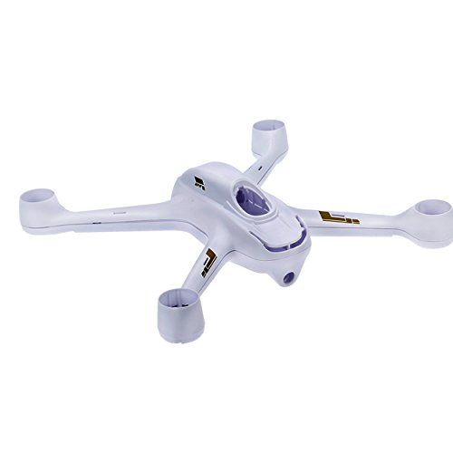 YSHESS Hubsan H501S X4 RC Brushless Quadcopter Frame Body Fuselage Spare Parts White As Crash Pack Replacement - Thumbnail 5