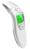 Medical Baby Forehead & Ear Thermometer FULLLIGHT TECH FDA Approved Digital Infrared Temporal Thermometer for Kids Infant Adults Patient with Fevel Alarm Lifetime Warranty