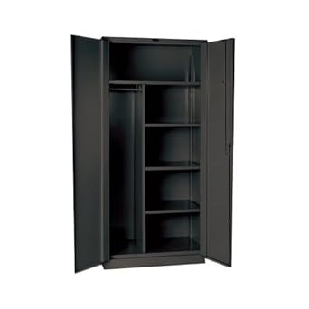 Amazon Com Locking Storage Cabinet With Rust Resistant Finish 4