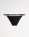 Calvin Klein Women's Id Cotton Large Waistband Tanga Panty