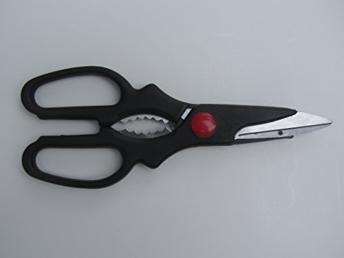 Very Sharp Multi-Purpose Scissors, Reinforced Blade Shears, Left and Right Handed for kitchen sewing garden - Thumbnail 6