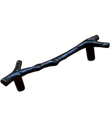 Atlas Homewares Twig Pull – 4.5-Inch Burnished Bronze Cabinet Handle, Natural Style